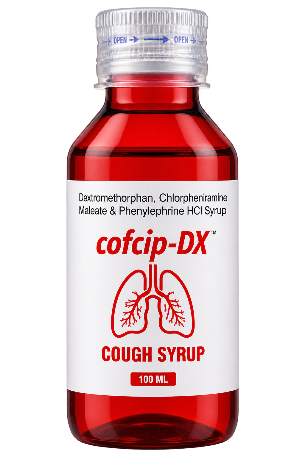 Cofcip-DX Cough Syrup product bottle